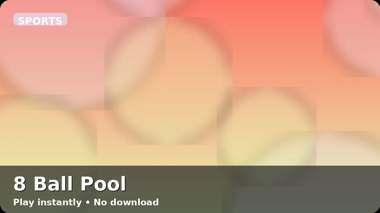 8 Ball Pool