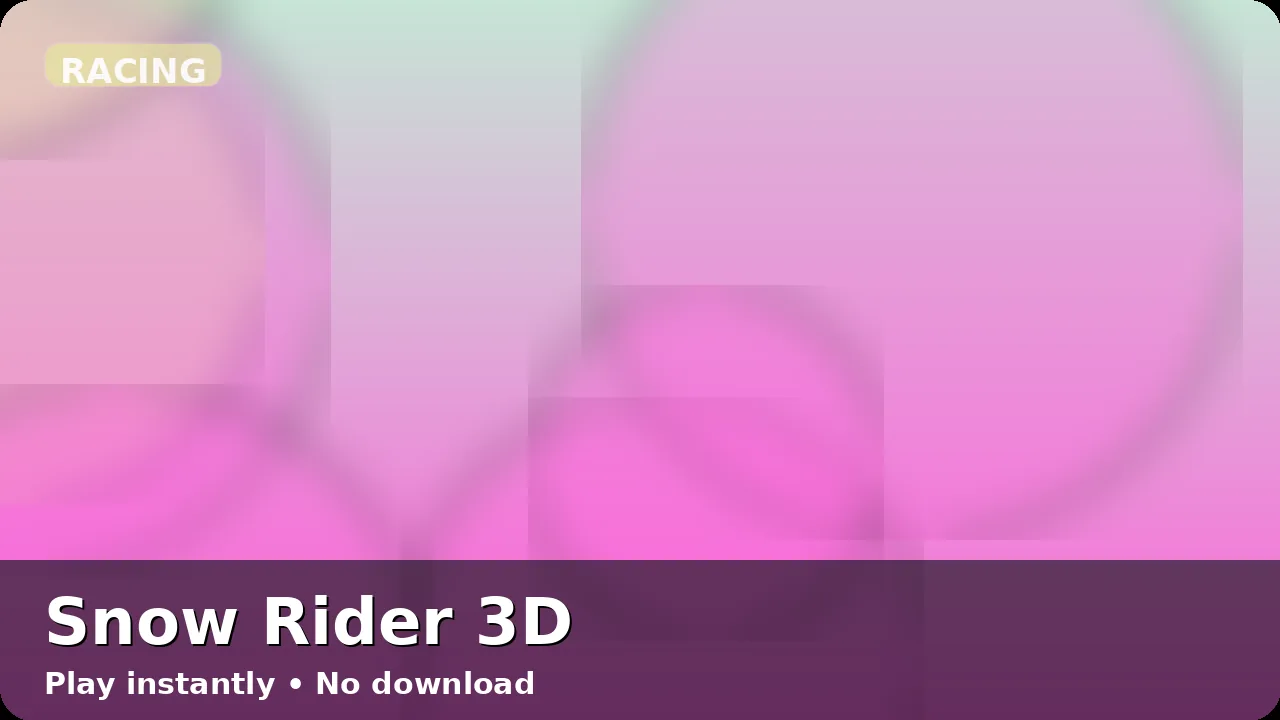 Snow Rider 3D